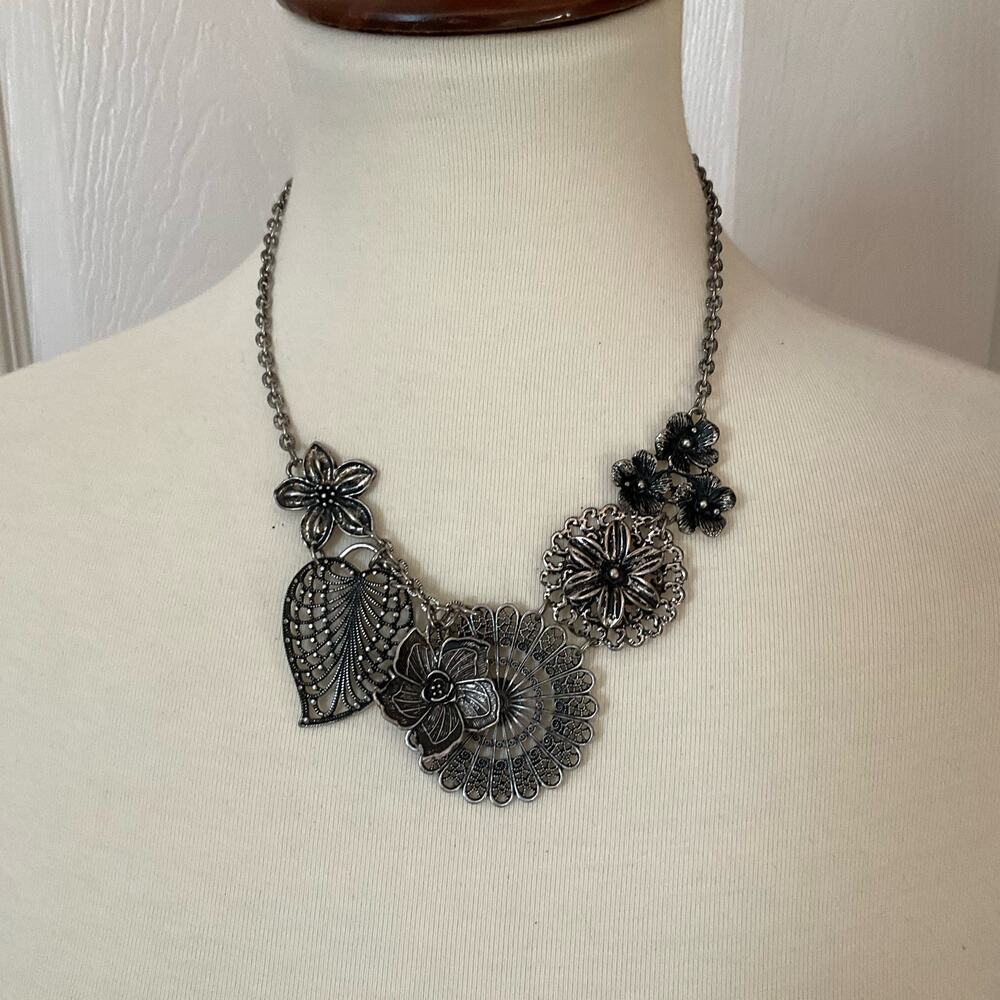 Floral Statement Necklace